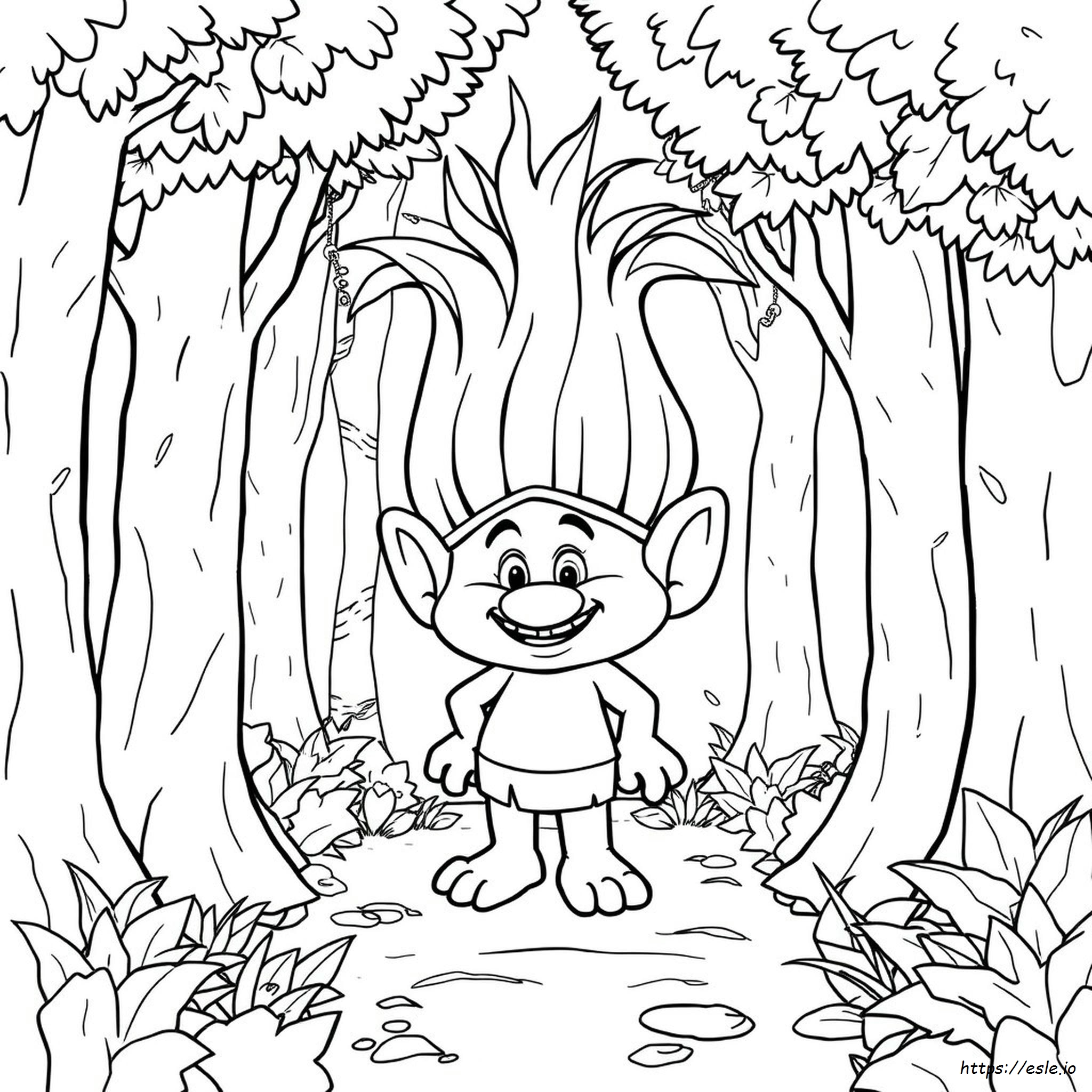 Trolls Coloring Pages To Print