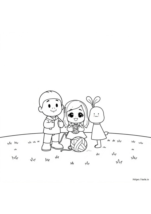 Pocoyo De Colorat