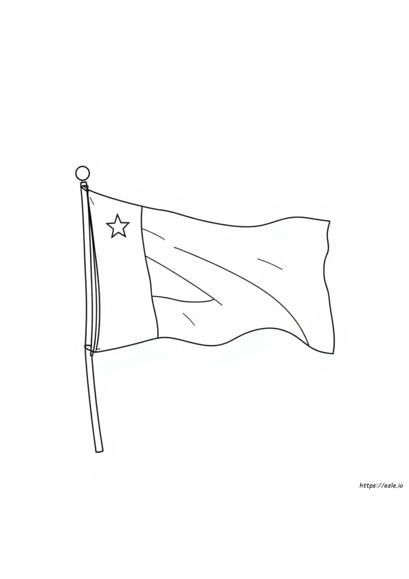 Uae Flag Coloring Sheet