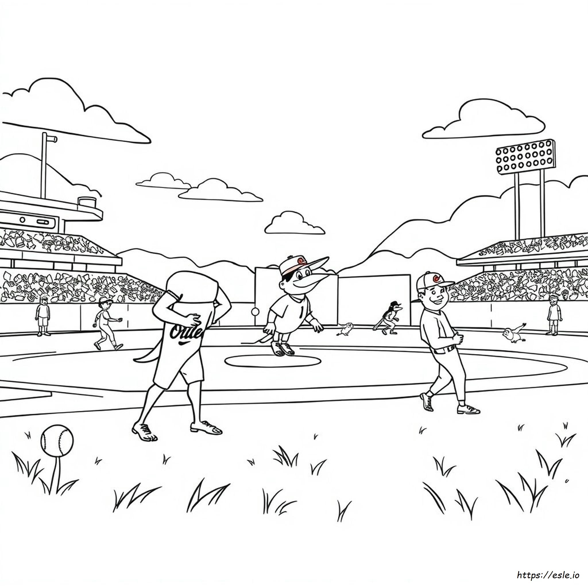 Dibujos Para Colorear De Los Baltimore Ravens