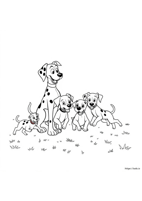 Disegni Da Colorare 101 Dalmatians Disney