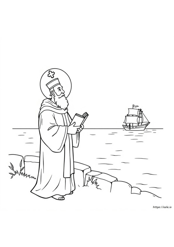 St Ignatius Coloring Page