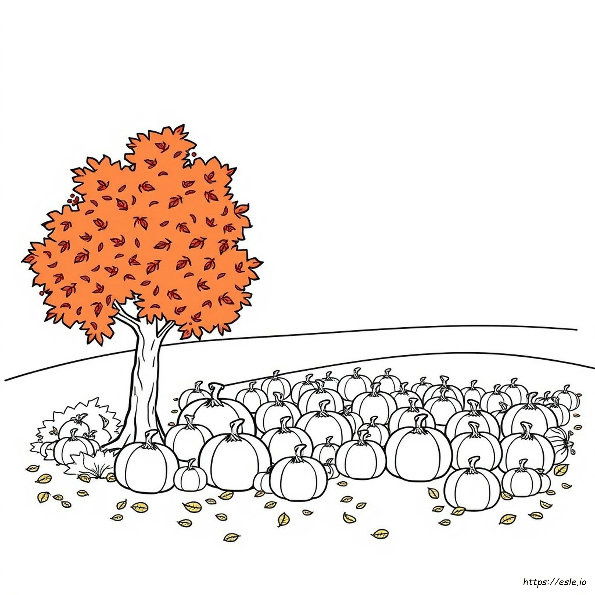 Fall Images Coloring Pages