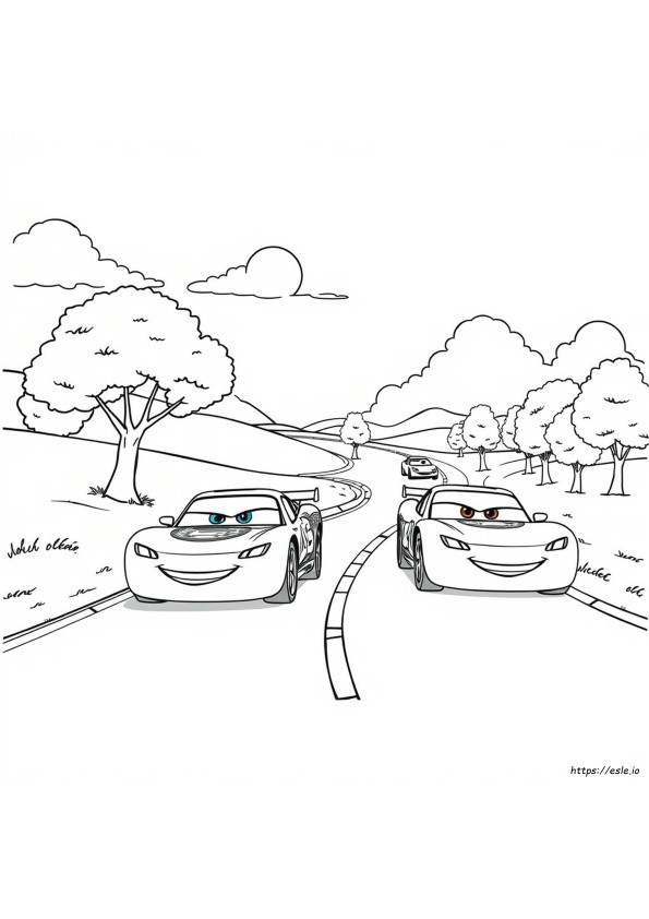 Cars 2 Coloring Book