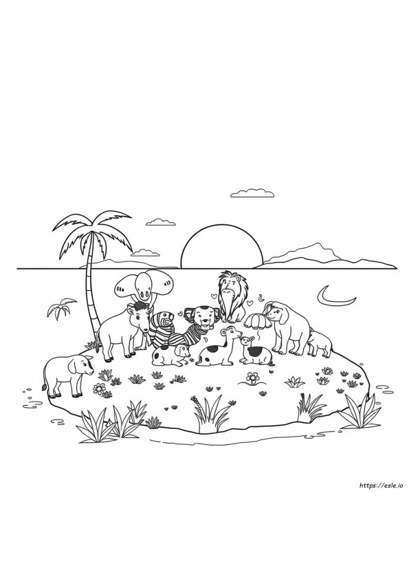 Disegni Da Colorare Di Animali In Via Di Estinzione
