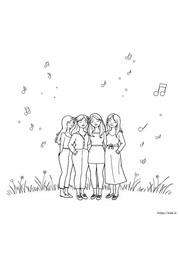 Libro De Colorear De Blackpink