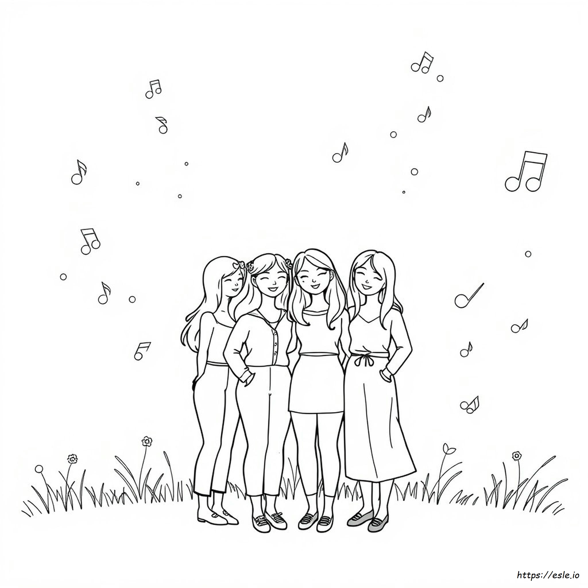 Blackpink Colouring Book