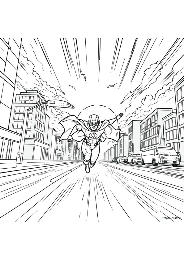Coloriages The Flash