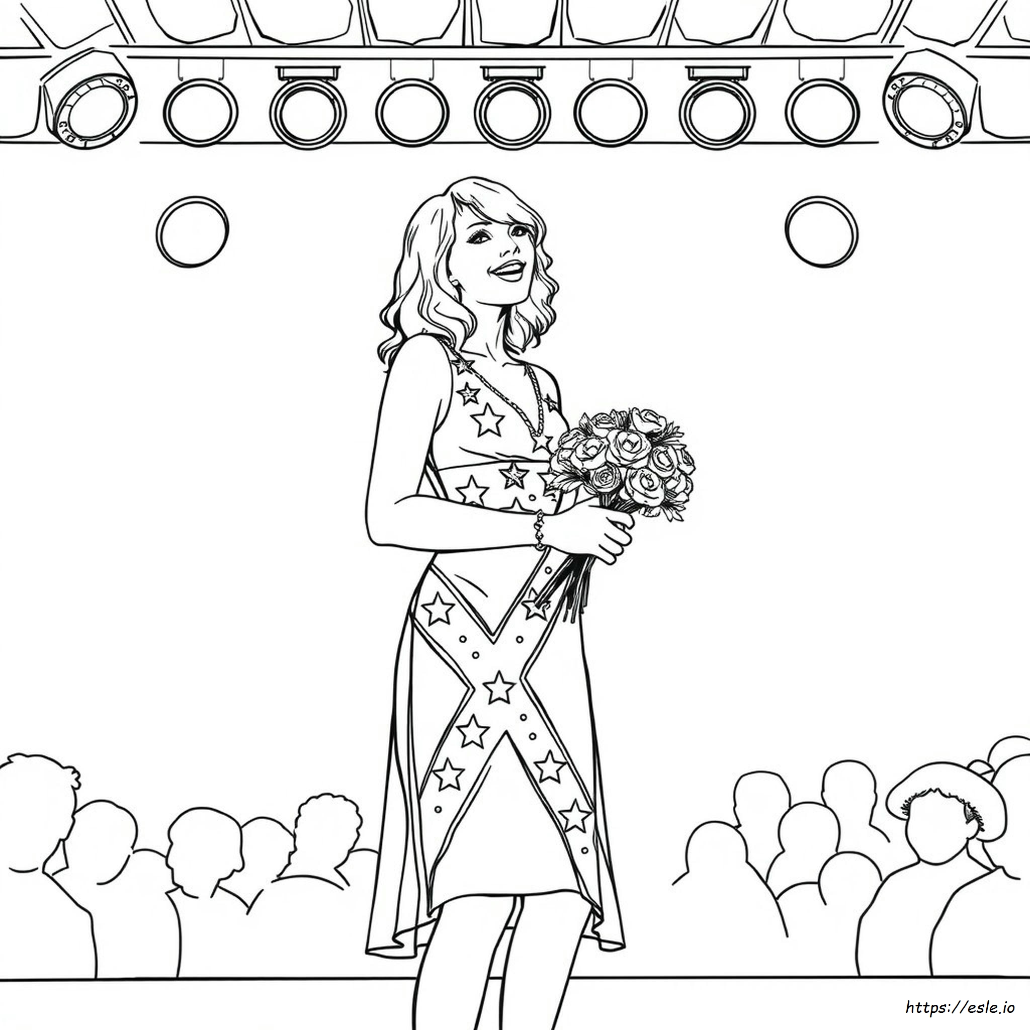 Coloring Book Taylor Swift Coloring Page