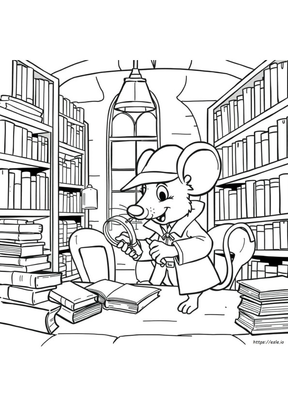 The Great Mouse Detective Coloring Pages