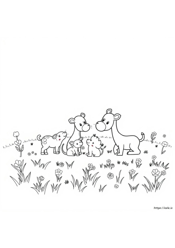 Disegni Da Colorare Di Animali Gratuiti