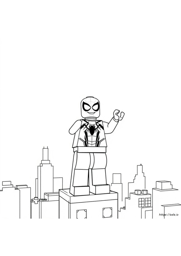 Lego Spider Man Coloring Sheets