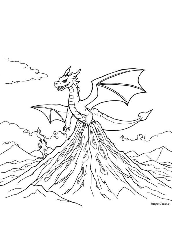 Imagini Cu Dragoni De Colorat