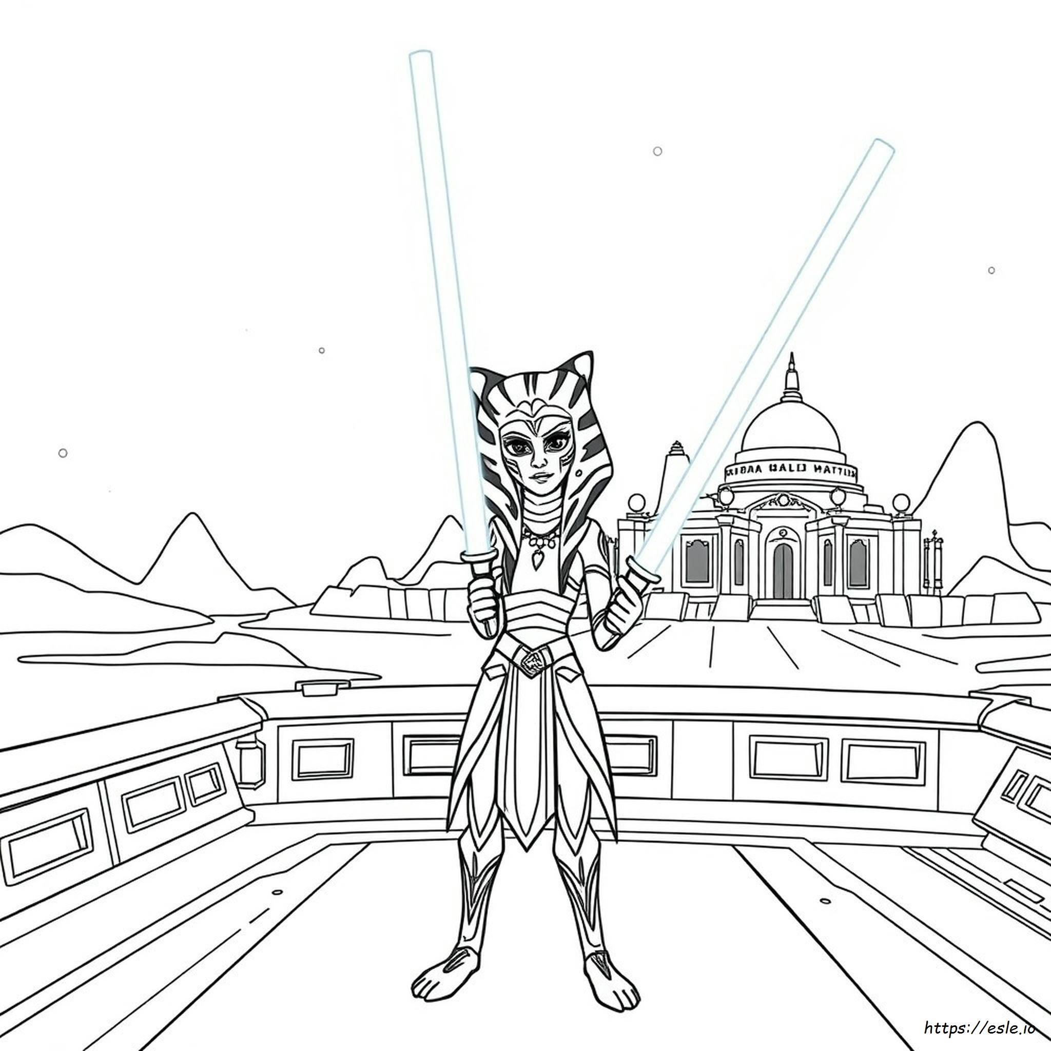 Ahsoka Da Colorare