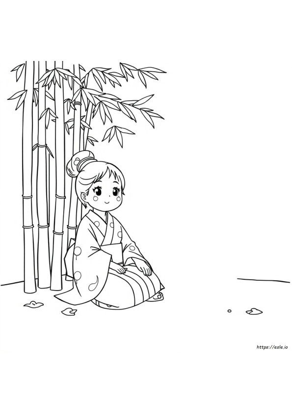 Nezuko Ausmalbild