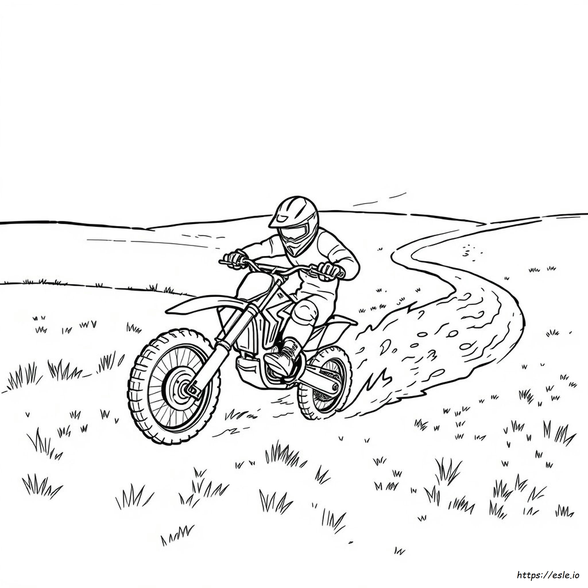 Dirt Bike Coloring Pages To Print
