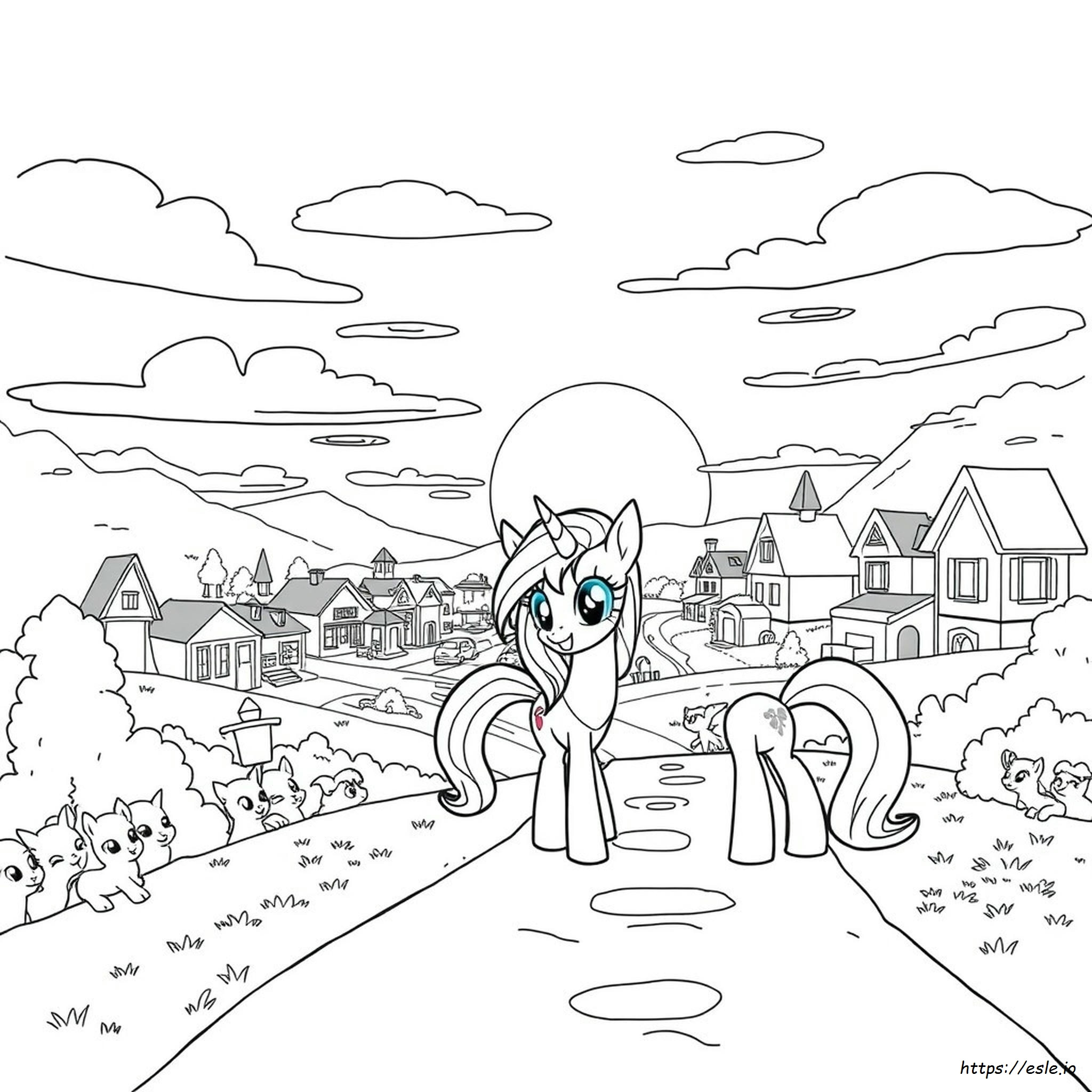 My Little Pony Friendship Is Magic Twilight Sparkle Coloring Pages