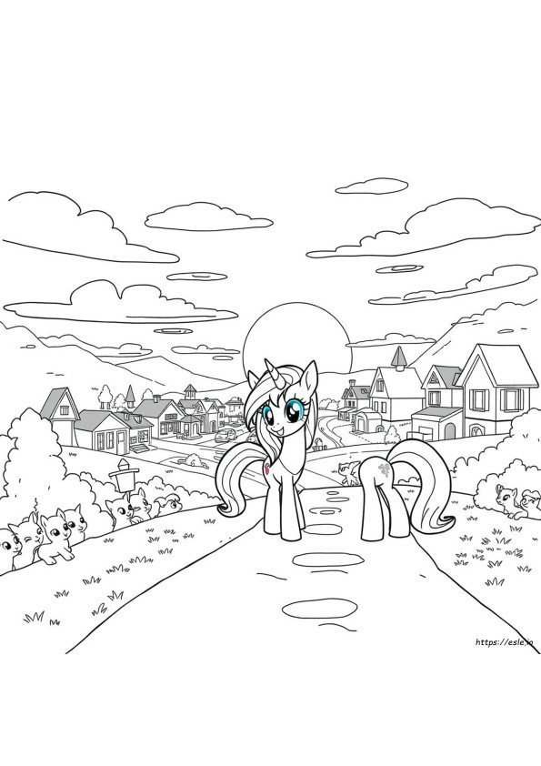 My Little Pony L'amicizia È Magica Twilight Sparkle Da Colorare