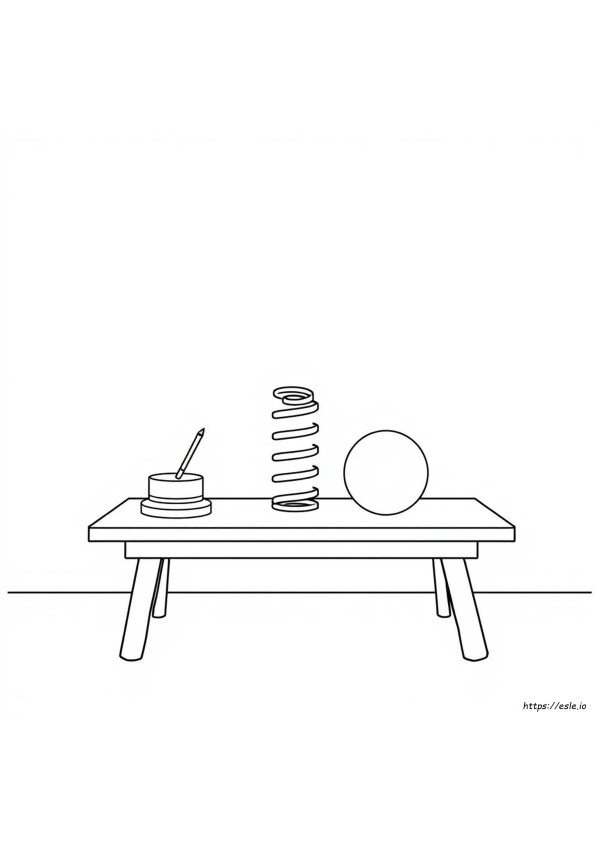 Potential Energy Coloring Page Answer Key