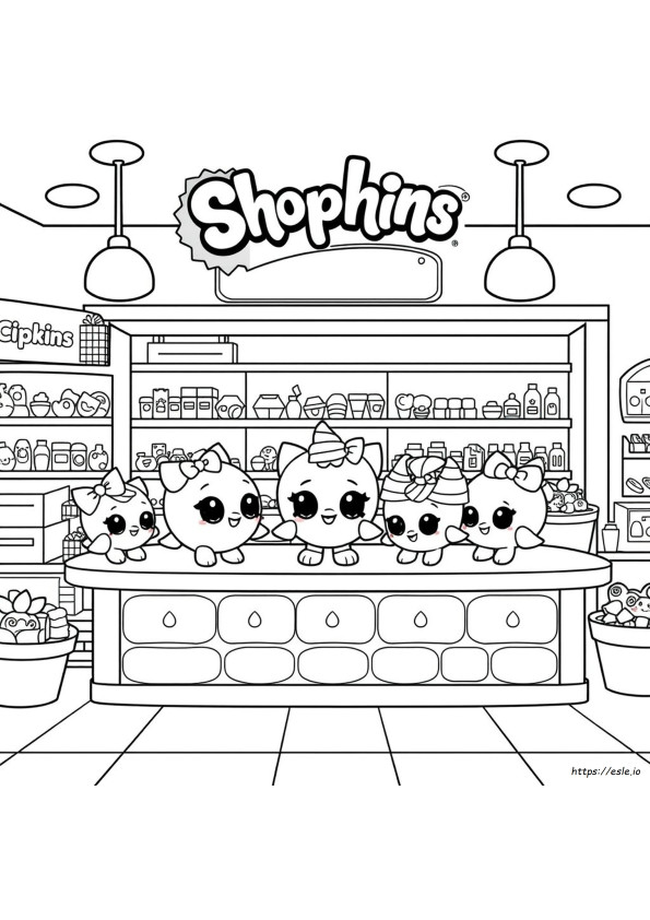 Vídeos Dos Shopkins Para Colorir
