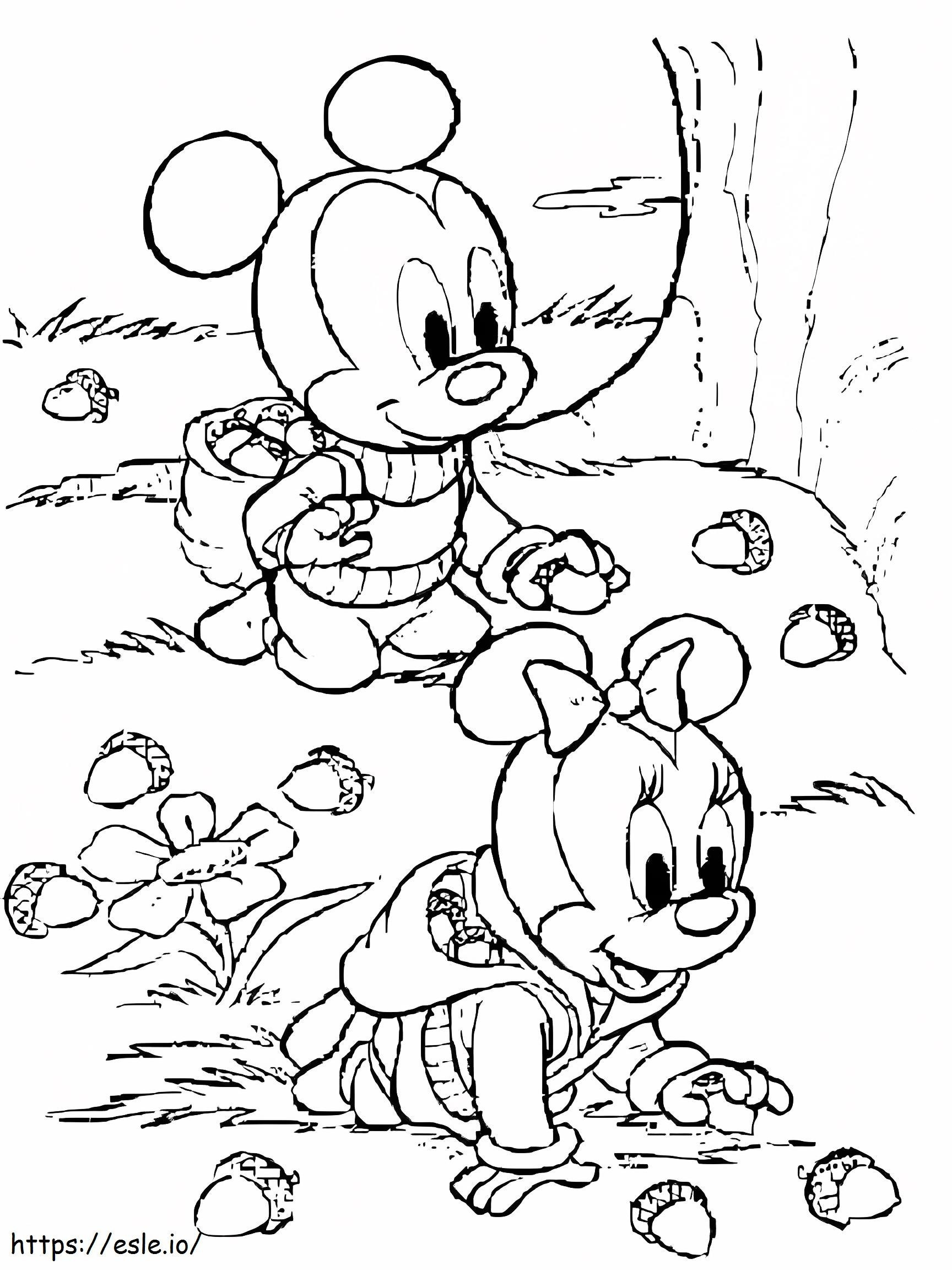Imprimir Bebês Disney para colorir