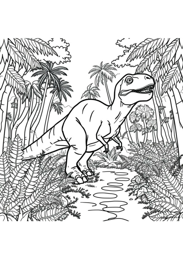 Páginas Para Colorear De Humungousaur