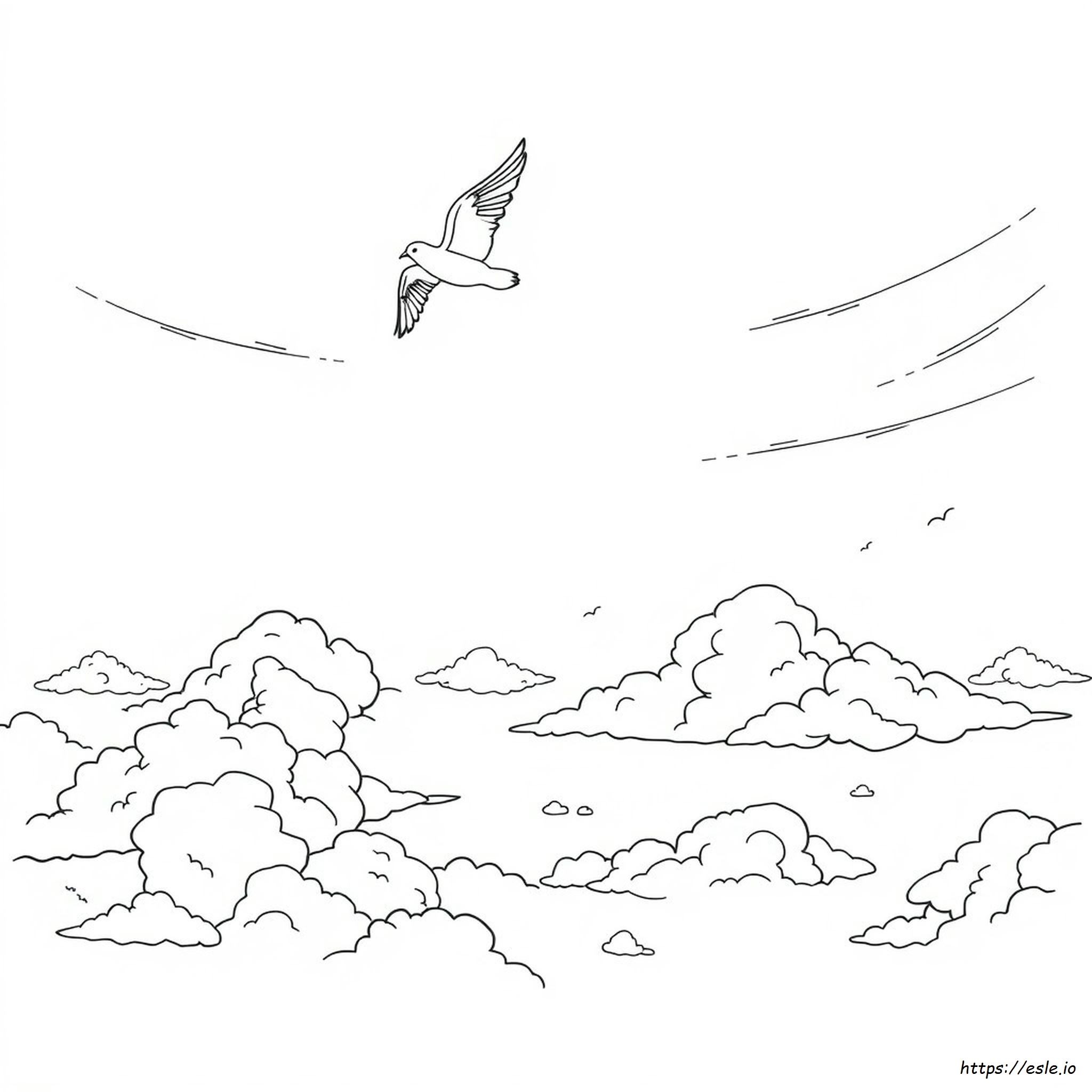 Disegni Da Colorare Del Cielo