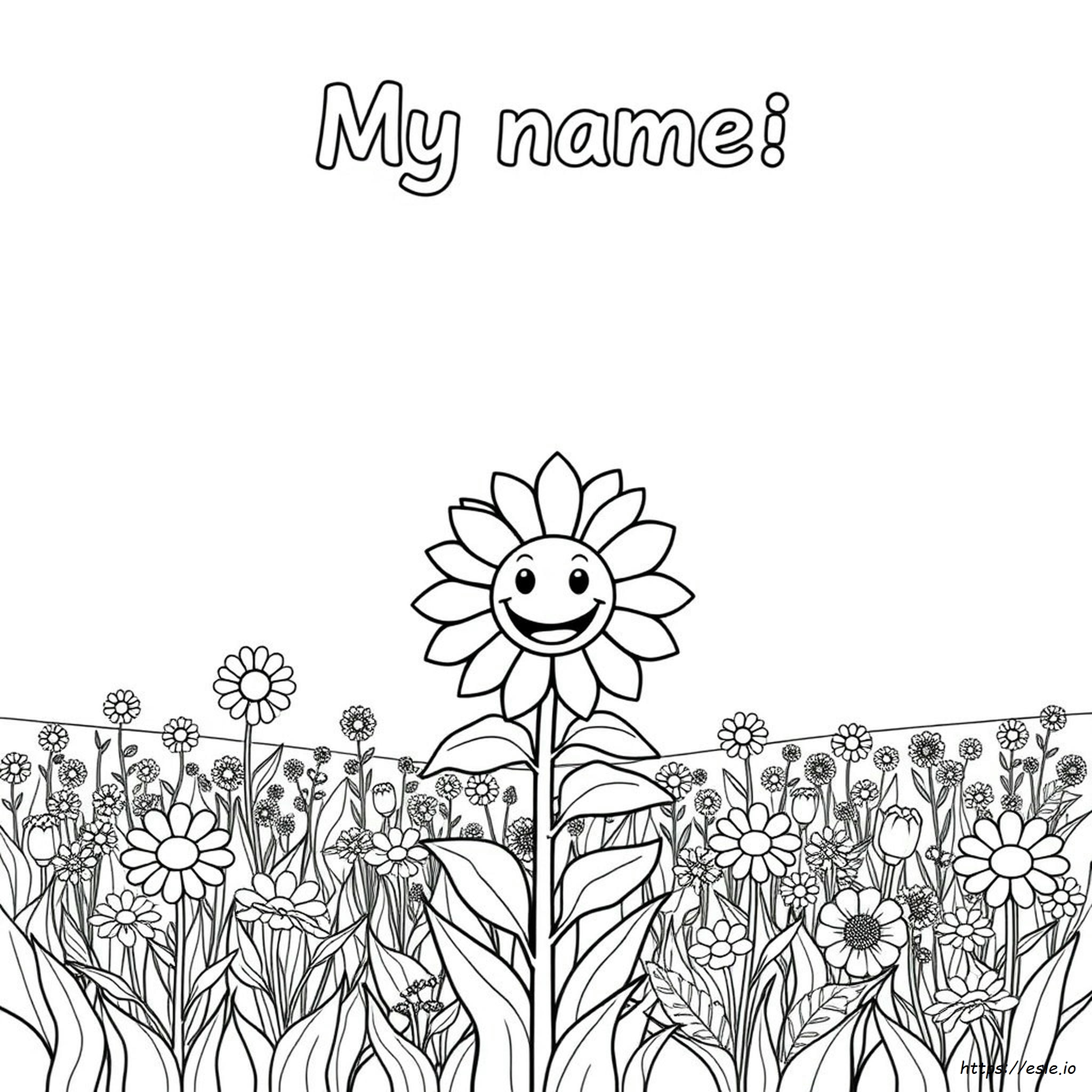 My Name Is Coloring Pages