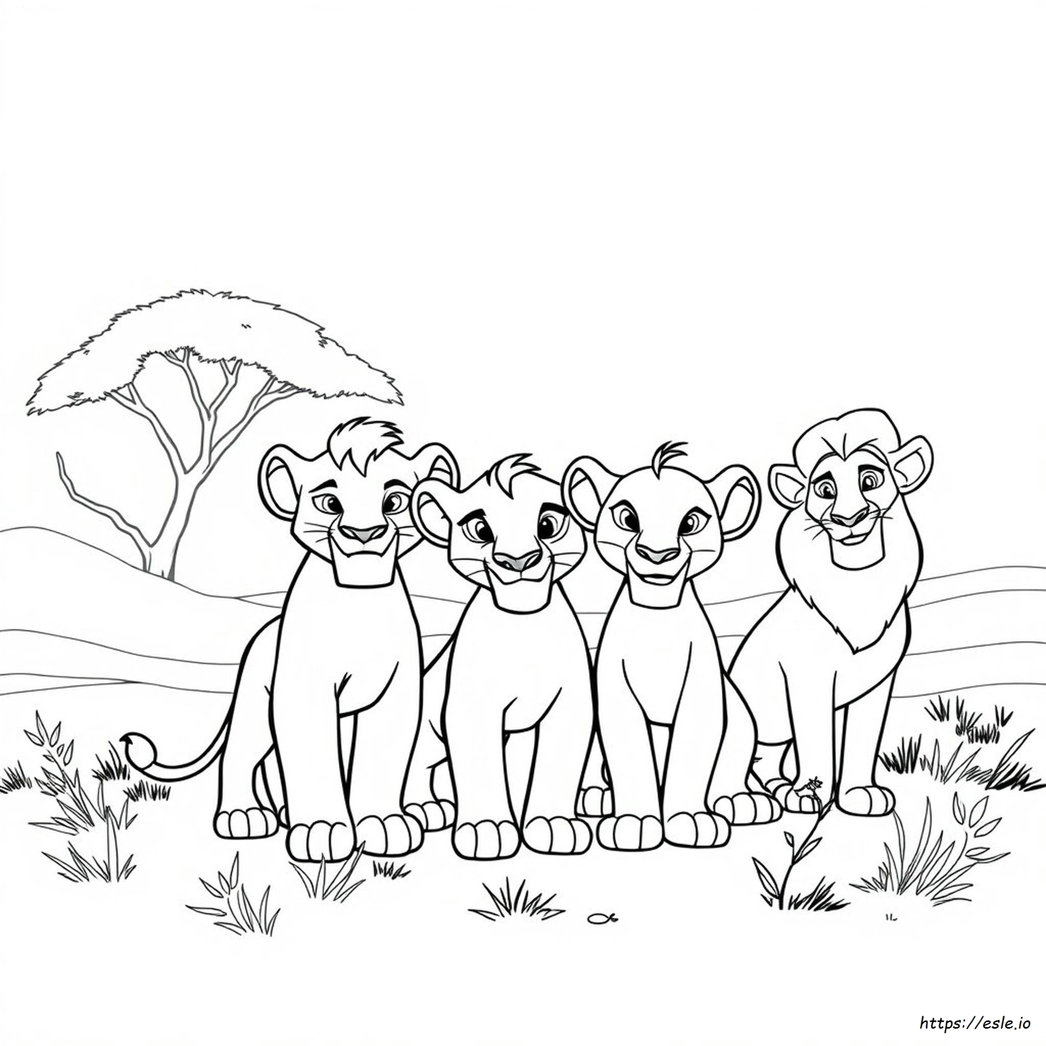 The Lion Guard Coloring Book