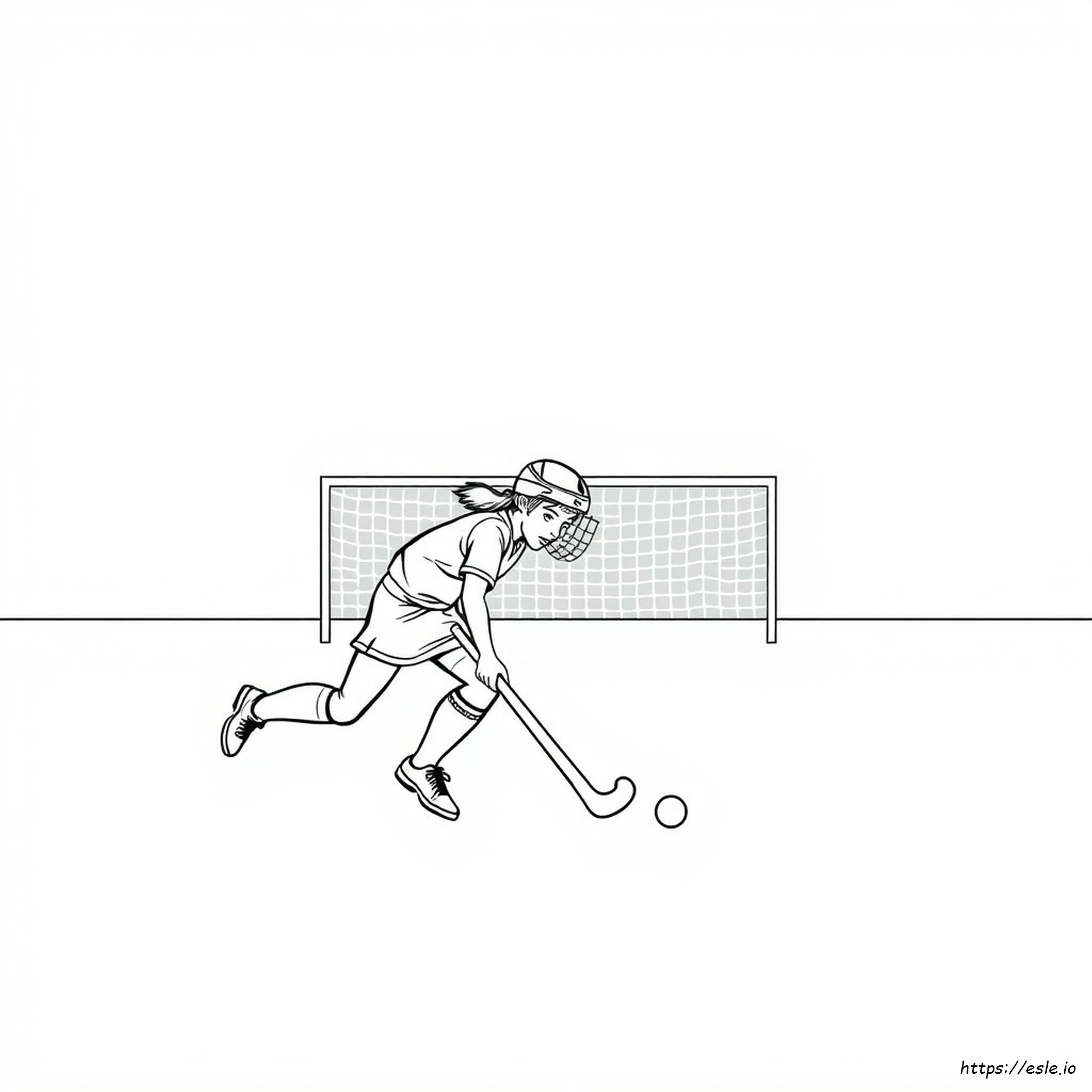 Coloriages De Hockey Sur Gazon