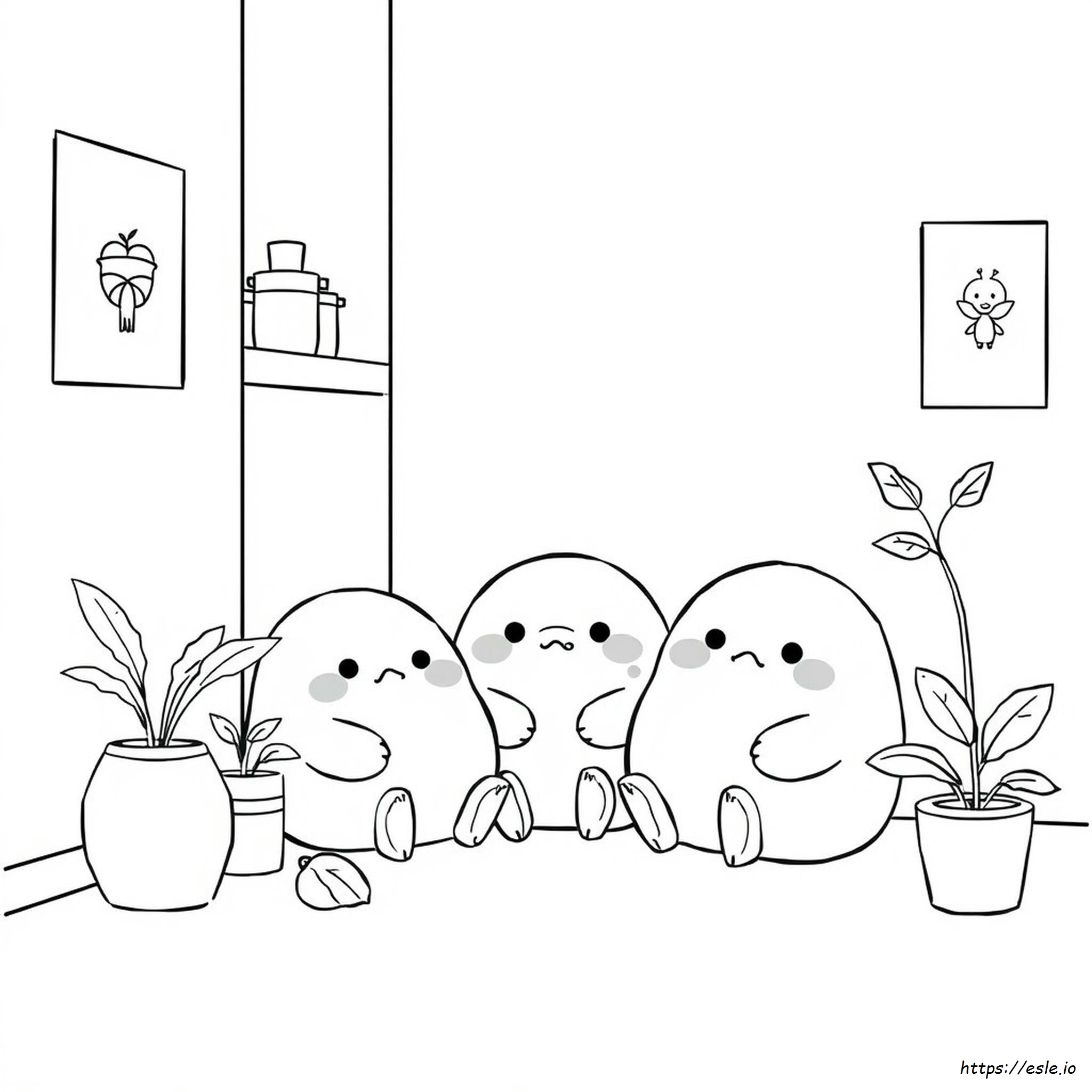 すみっコぐらし ぬりえ 無料