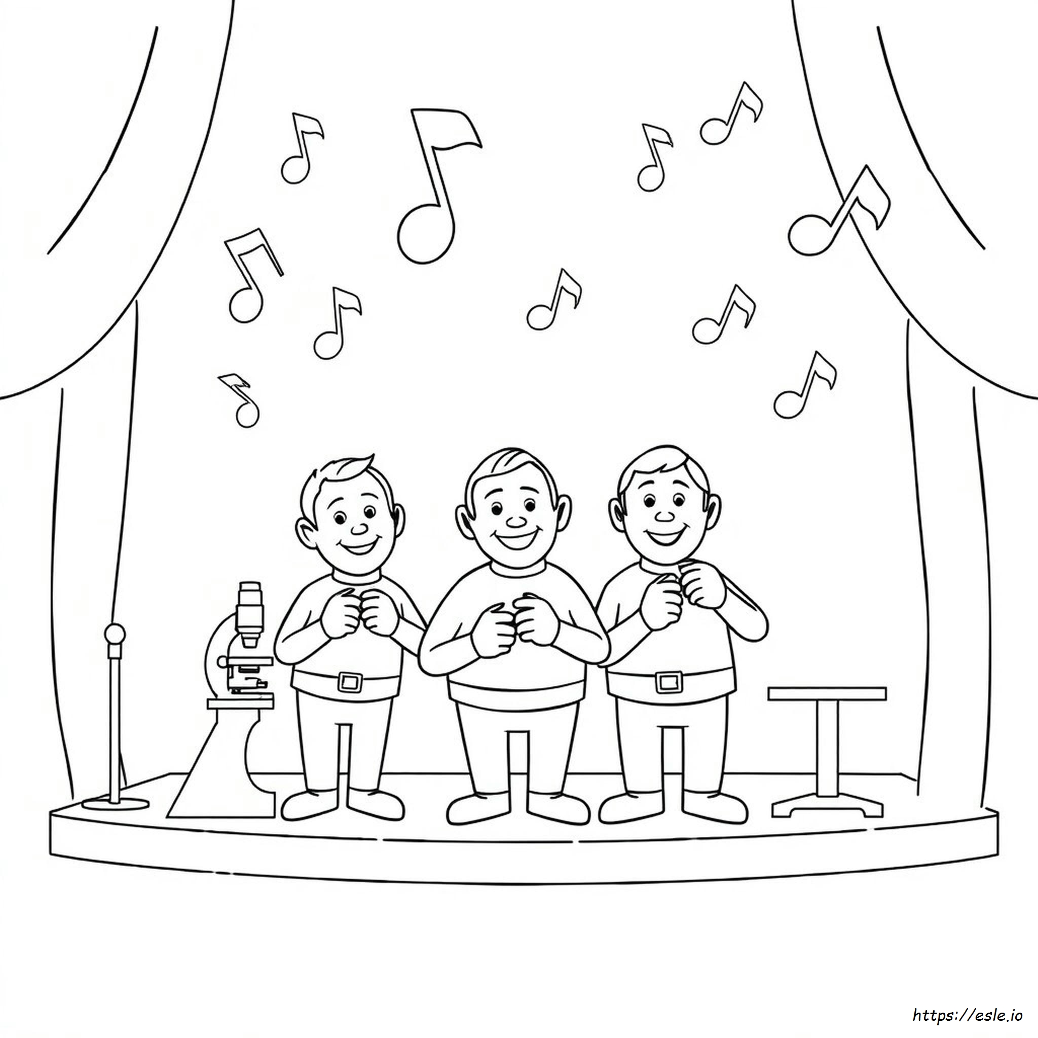 The Wiggles Coloring