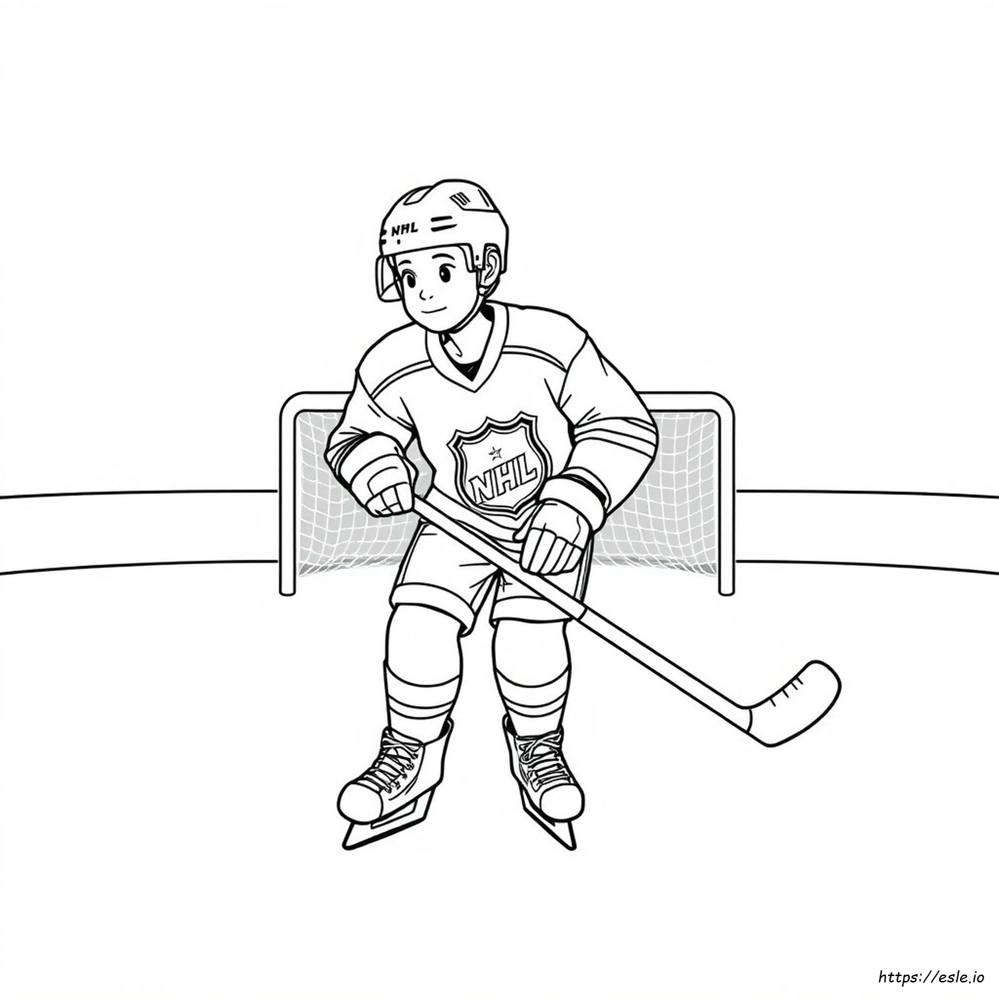 Jégkorong Nhl Színező