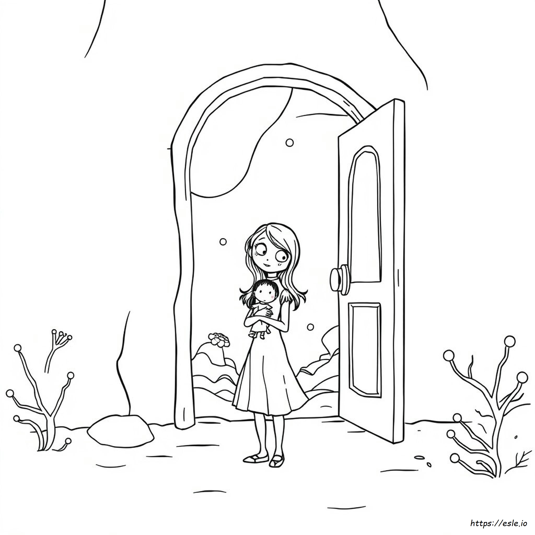 Coraline Színező Képek