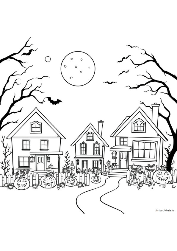 Coloriage Citrouille Halloween