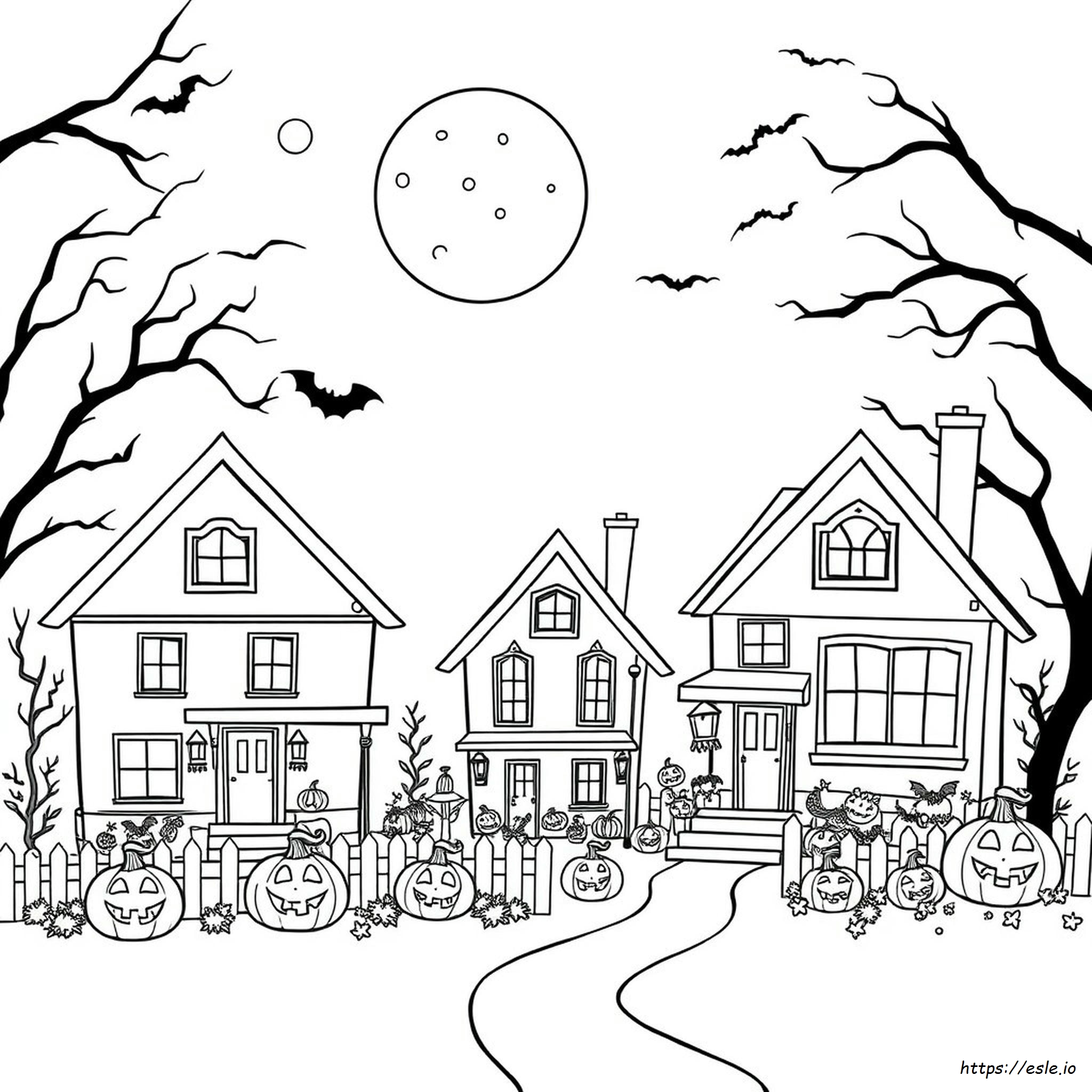 Coloring Book Halloween Pictures