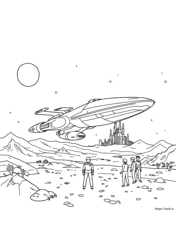 Free Printable Star Trek Coloring Pages