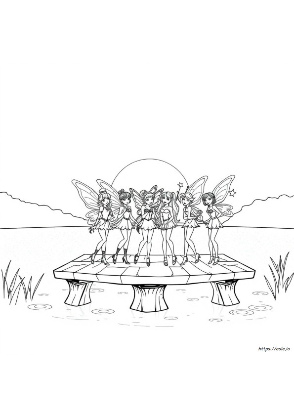 Desenhos Para Colorir Do Clube Winx