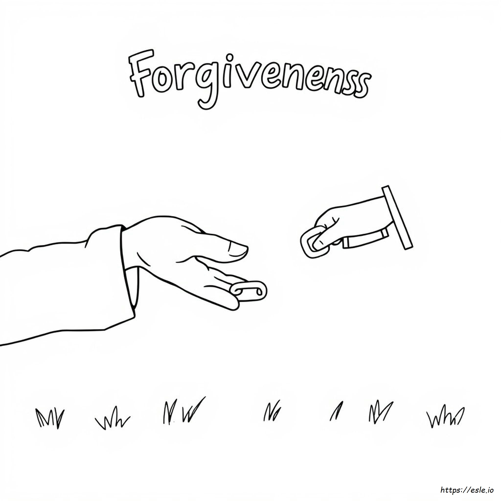 Free Coloring Pages On Forgiveness
