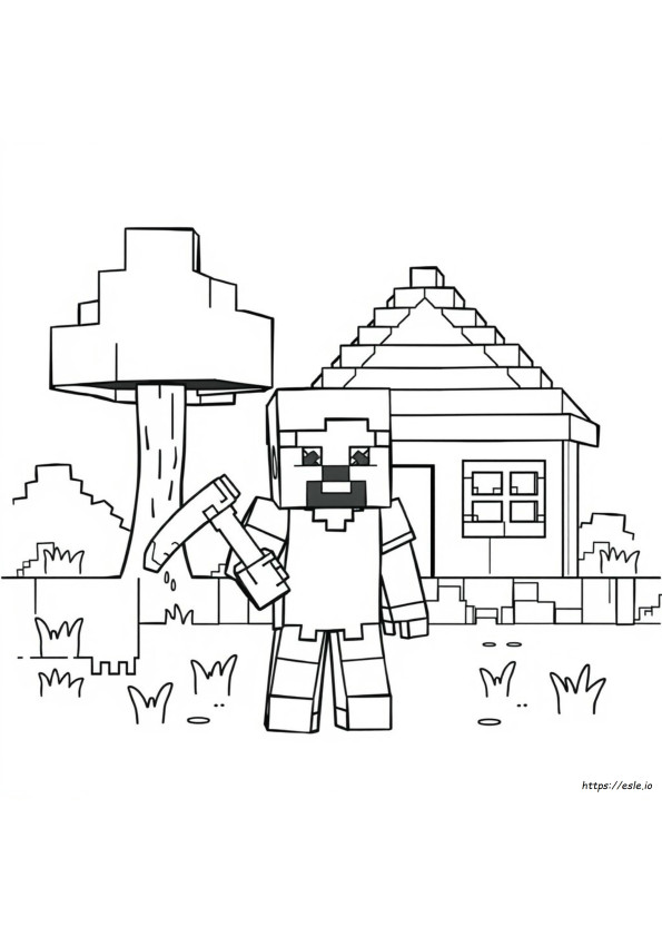 Páginas Para Colorear De Minecraft Gratis En Línea
