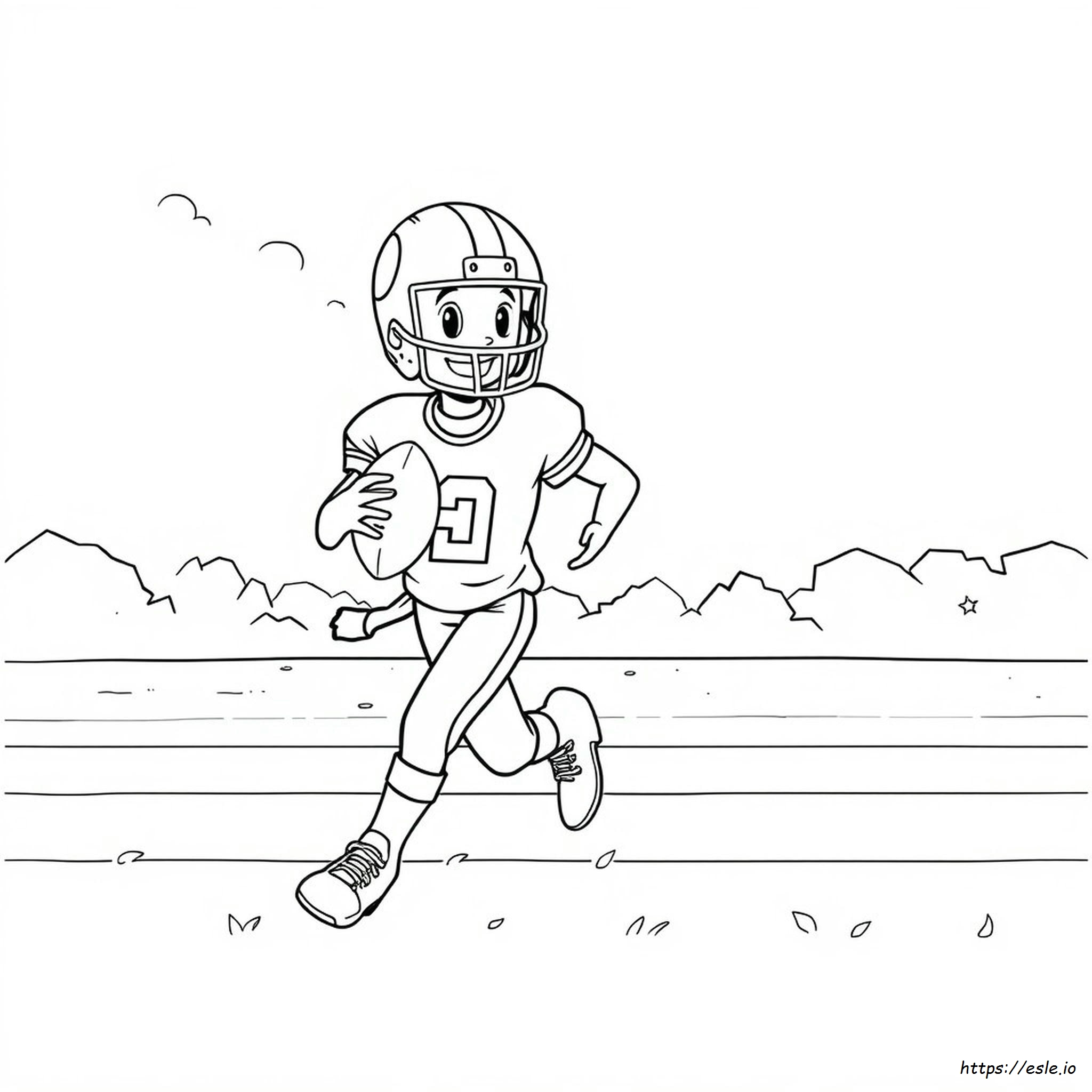 Justin Jefferson Coloring Sheet