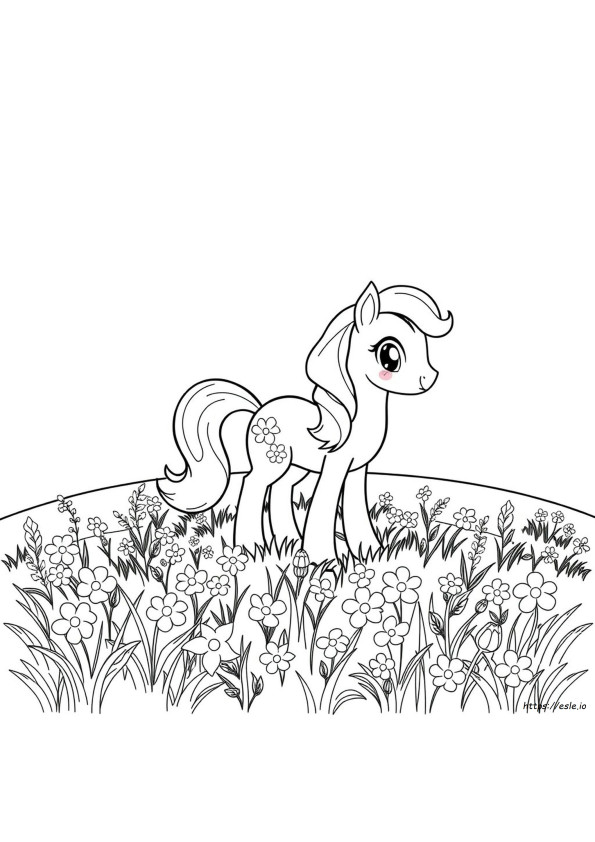 Mein Kleines Pony Ausmalbilder