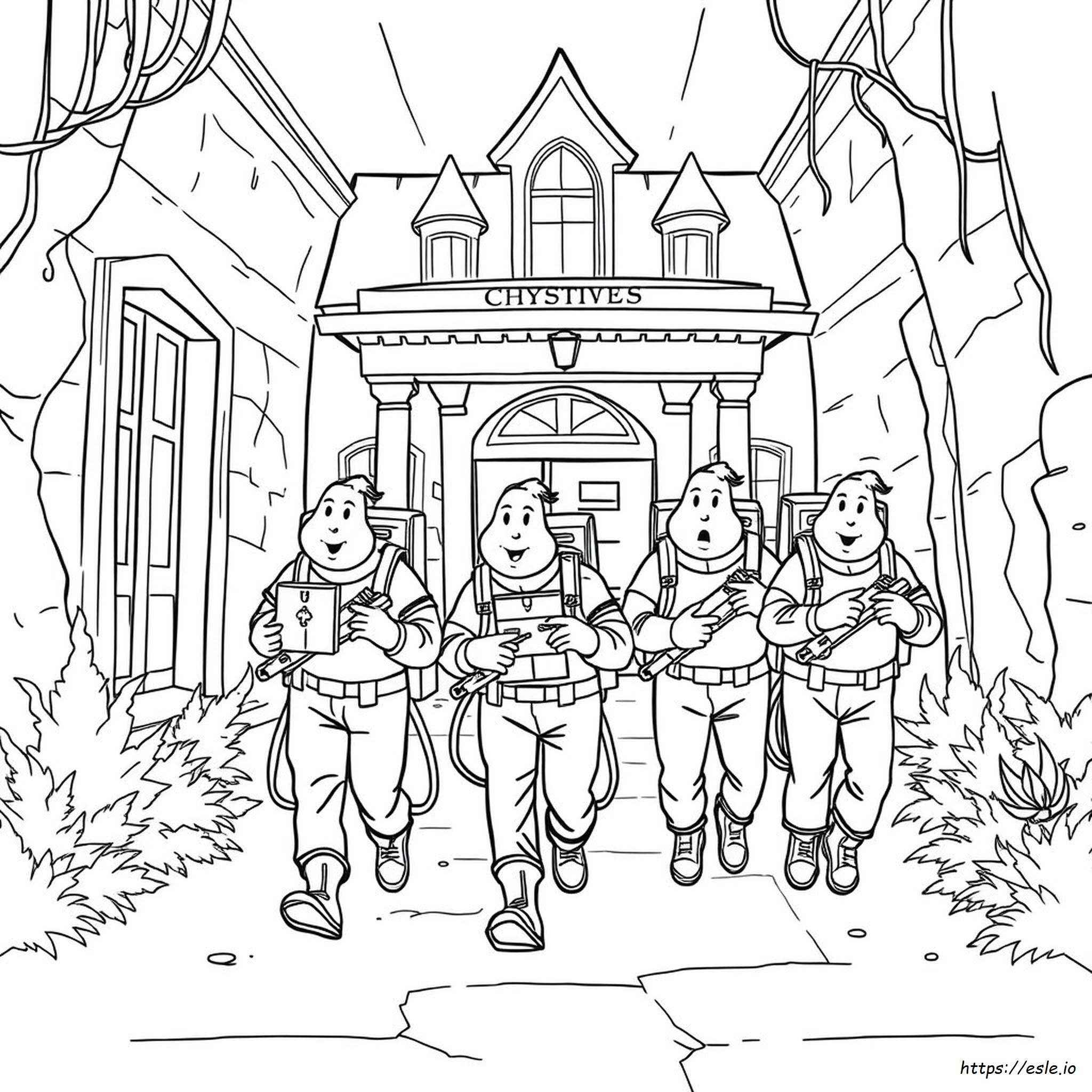 Ghostbusters Coloring Pictures