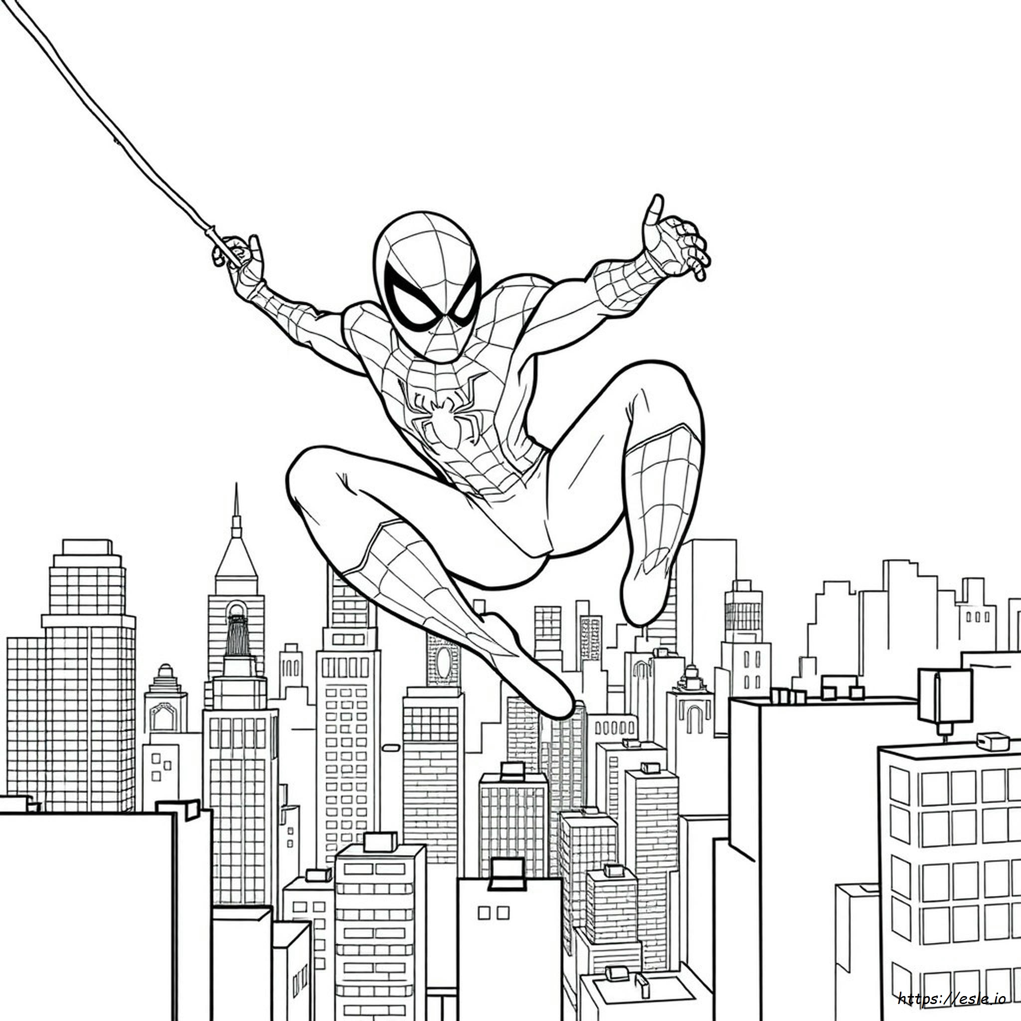 Kids Coloring Pages Spiderman
