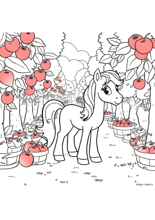 Apple Jack Coloring