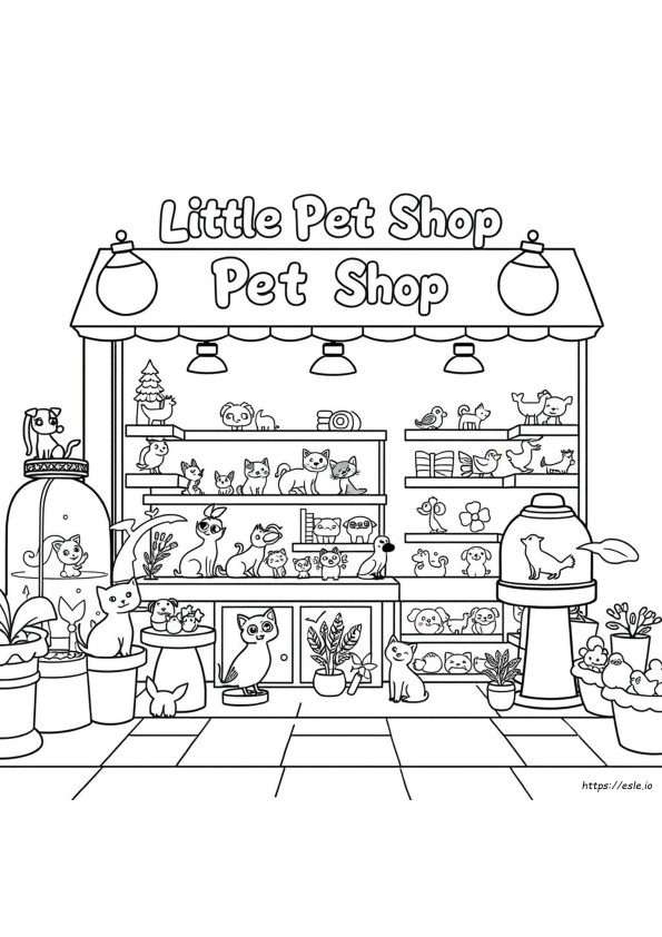 Little Pet Shop Kleurplaten Online