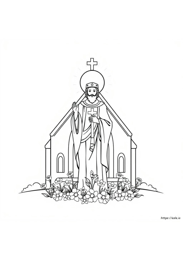 Printable Catholic Saints Coloring Pages