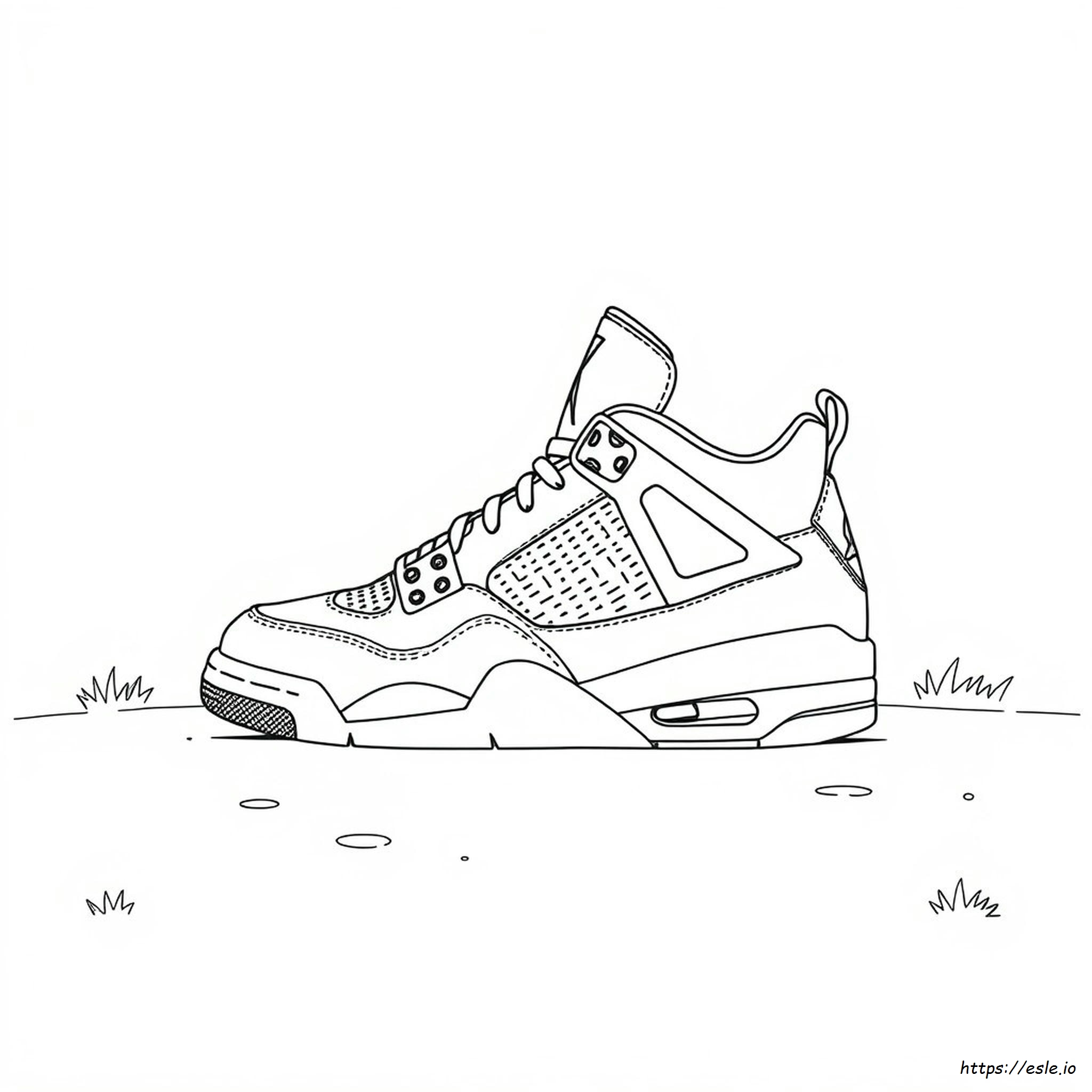 Kolorowanka Jordan 4