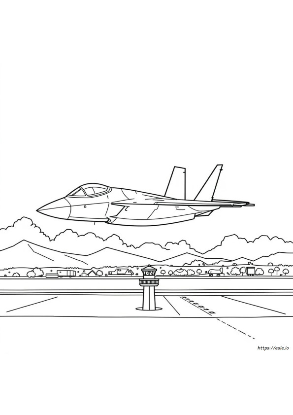 F35 Coloring Page