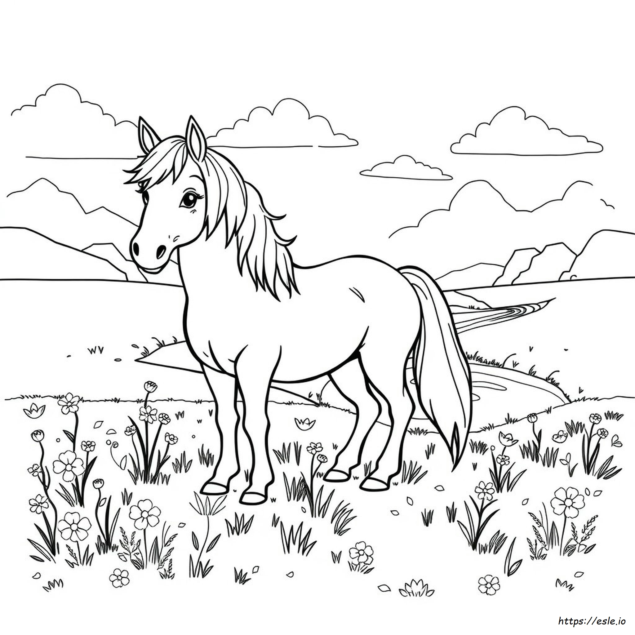 Pony Coloring Pages Online